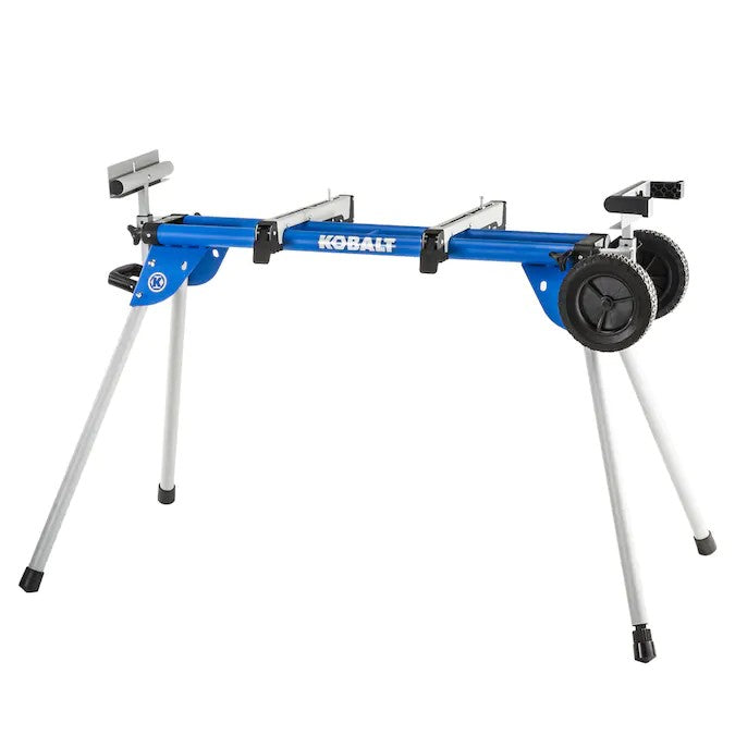 Kobalt Steel Adjustable Rolling Miter Saw Stand